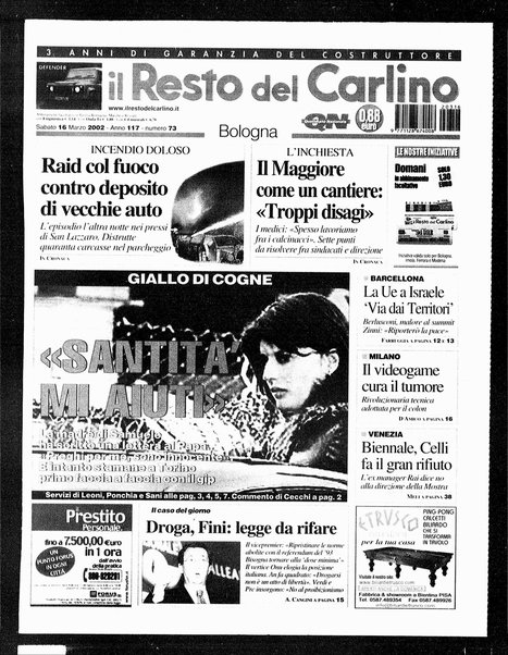 Il Resto del Carlino : giornale dell'Emilia